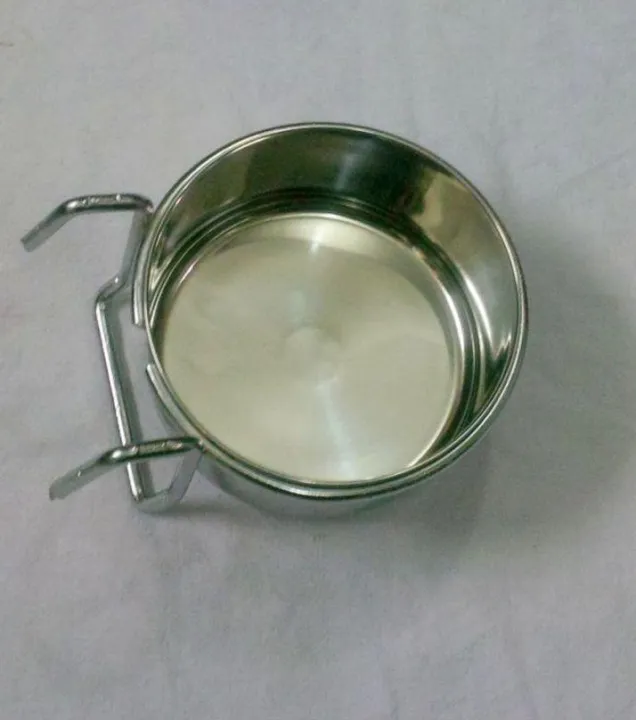 Stainless%20Steel%20Pet%20Birds%20Feeding%20Bowl%20with%20Cage%20Holder%20-%20Image%203