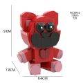 New Smiling Critters Figure Building Blocks Toys Smiling Cat Rabbit Dog Bear Blocks Cartoon Periphery Toys Kids Xmas Gifts. 