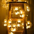 Wish Ball Led Curtain String Lights for Home Wedding Party Garden Window Decor. 