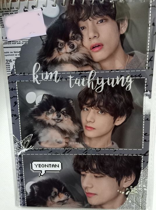 bts%20taehyung%20notebook%20(%20customization%20available%20)%20-%20Image%202