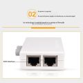 Mini 2 Port RJ45 RJ-45 Network Switch Ethernet Network Box Switcher Dual 2 Way Port Manual Sharing Switch Adapter HUB. 