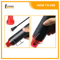300W Hot Air Heat Gun - Mini Portable Electric Power Tool Sealer, Heavy Duty 220V Hot Air Blower for DIY Craft Embossing, Shrink Wrapping, Drying Paint (US Plug). 