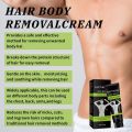 Safe Hair Removal Cream Men Body Hair Removal Cream Without Irritation Sensitive Skin Hair Remover for Beard Body Chest Hair. 