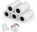 Portable 58mm Mobile Thermal Receipt Printer Paper Roll / Mini Portable Bluetooth + USB Printer 58MM Printer Roll/ Paper Roll for Mobile 58mm Mini Thermal Printer Cash Register POS Receipt Paper Roll - 18 Meter (Pack of 15). 