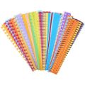 IMISNO DIY Flower Design Paper Quilling with Slotted Tool - Handcrafted Gifts (8 Style)- 80 strips- 10 inches each. 