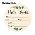 Baby Name Announcement Board Personalized Baby Birth Announcement Sign with Ink Pad Capture Newborn's Hand Footprints Ideal Keepsake for Families Newborn Photo Props. 