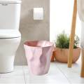 Trash Bin Dustbin Lidless Decorative Open Top Waste Bin Garbage Container Can for Home Kitchen. 