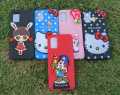 Samsung Galaxy A03s Back Cover Hello kitty Multifunction Folding Bracket Case Soft Silicone Square Phone Cases for Girls. 