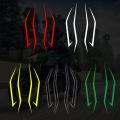 Motorcycle Front Pull Headlight Decals NINJA400 H2 H2SX Reflective Cool Fairing Sticker for Kawasaki Ninja NINJA400 H2 H2SX. 