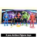 Pack of 5 pcs Action figure toys moveable - Characters - Figures. 