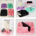 Quasar Snack Drink Holder Waterproof Non-slip Sofa Cup Holder Tray with Large Cup Holder Spill Resistant Sofa Drink Holder for Ultimate Convenience Multi-functional Sofa Caddy. 