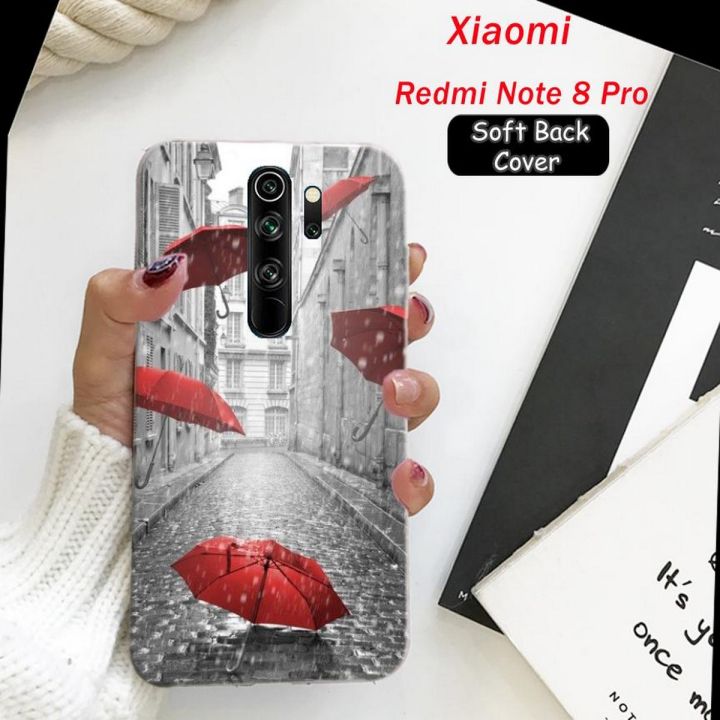 Xiaomi Redmi Note 8 Pro Cover Case - Rain Soft Case Cover for Xiaomi Redmi Note 8 Pro