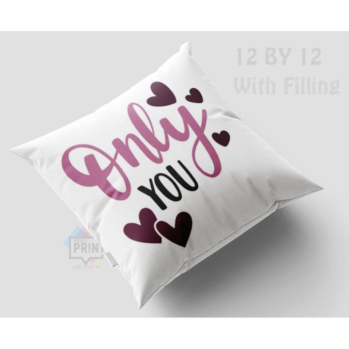 Custom Pillow Valentine Day Only You Valentine Gifts For Love