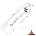 Mini Wrench Keychain - Creative Adjustable Metal Tool Keyring Cute Fidget Toy Key Holder Gift. 