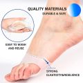1Pair Comfortable Practical Durable Forefoot Cushion Metatarsal Pad Pain Relief Silicone Gel Half Heel Bunion Protector Fore foot Pads Cushions Ball of Foot Cushions Soft Sole Soft Gel Ball Silicon Insole Reusable and Breathable Gel Pads for Women or Men. 