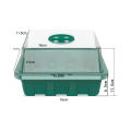 12-hole Seedling trays Efficient Germination box Grow starting starter Starter For gardening Flower grow box for Home. 