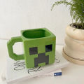 My World Cup Game Around The Mug For Minecraft Children's Water Cup TNT Shadow Coolie Afraid Of Pink Pig Steve Static Model. 