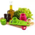 Multi-functional Stainless Steel Garlic Chopper and Cutter Kitchen Hand Tool (1 piece). 