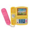 Kids Cartoon Phone Lights and Music With Wind Mill Screen. 