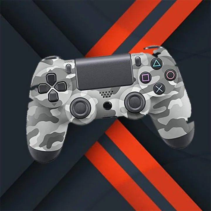 PS4%20DualShock%20Copy%204%20Wireless%20Controller%20For%20PlayStation%204%20Army%20Gray%20-%20Image%202
