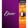 Elixir Acoustic Guitar Strings Light 12-53. 