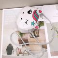 Korean version of cute baby mini coin purse super cute cartoon silicone girl messenger small bag children's accessories shoulder bag. 
