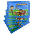 Paw Patrol Invitation Cards - 4 Inch By 3 Inch - Invitation Cards - Paw Patrol Theme - Blue - Boys - Pack Of 8. 