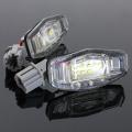 New 18 LED Licene Number Plate Light Lamp for Honda Accord Odyey Acura TX Civic unopery. 