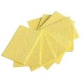 (3 Pcs) - Soldering Iron Bit Cleaning Sponge,  Solder Iron Tip Cleaning Foam, Tip Cleaner, Best Sponge Yellow Superior. 