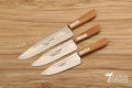 Azhar & Arshad Stainless Steel / Qurbani Knives 3pcs Set 10, 8, 6. 