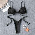 Micro Bikini 2021 Women Swimsuit Bandage Bikini Set Swimwear Female Halter Top Brazilian Bathing Suit Bather Biquini. 