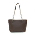 Bag X Vegas Chocolate Brown Tote Bag for Women. 