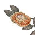 Embroidered Floral Lace Neckline Neck Collar Trim Clothes Sewing Patch B - intl. 
