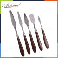 Artisan - 34 Pcs Set -12Pcs Oil Paint + 6Pcs Canvas (3Pcs Each 6x6, 8x8) + 1Pc Small Mixing Palette + 5Pcs Palette Knife + 10Pcs Mutli Shape Brushes. 