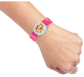 Pakistan Holesales STUFF White Dial Barbie Love Watch Series Analogue Girl's Watch. 