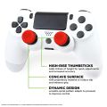 KontrolFreek FPS Freek INFERNO Thumb Sticks for PS4 / PS5, PlayStation 4 & PlayStation 5 Controller - RED. 