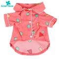 Green Home Cat Costume Cute Thin T-shirt Dog Two-legged Pet Clothing. 