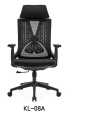 Office Chair Adjustable Computer Swivel Modern Ergonomic home Chair Fabric Mesh Chair with Back Support Arms and Wheels for Home Work and Students Study Black. 