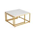 Modern Nesting Coffee Tables Set Center Table Set 2 in one Table. 