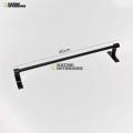 ELEVATE YOUR BATHROOM: BLACK ALUMINUM TOWEL ROD ORGANIZE WITH STYLE: SLEEK AND MODERN, OUR PREMIUM TOWEL ROD KEEPS YOUR TOWELS DRY AND YOUR SPACE SOPHISTICATED.. 