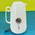 Original Vitamin Hot And Cold Vacuum Flask Thermos - Pure Plastic Body With Double Glass - 1000 ML. 