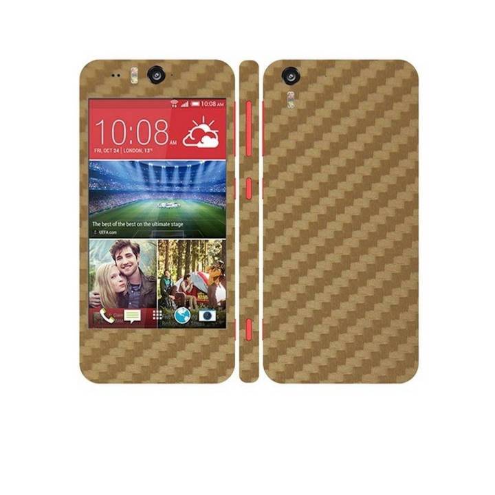 HTC Desire Eye en Carbon Fiber Texture Mobile Skin - Gold