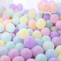 Macaron Balloons Pack of 80 Baby Colors Light Milky Colors 80 Balloons Pack For Birthday - Anniversary Decoration Pastal Color Balloons. 