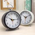 Colorful Hands Alarm Clock Vibrant Color Retro Alarm Clock with Night Light Accurate Quartz Movement Metal Hanging Ring Southeast Asian Buyers' Favorite Analog Alarm Clock for Bedroom. 