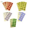 250Pcs/25 Sheets Splatter paper target High Visibility for Bow Outdoor. 