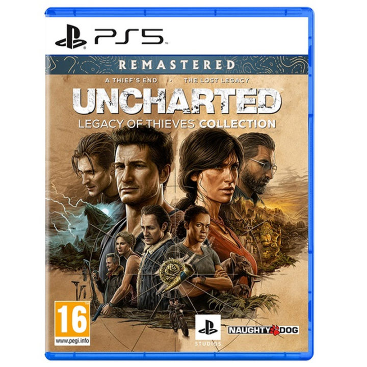 Uncharted Legacy of Thieves Collection Playstation 5 Game Ps5