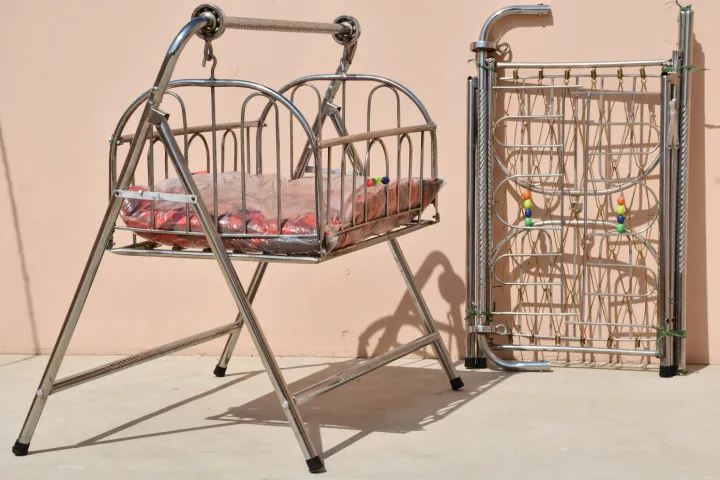Big%20Bearing%20Dolly%20Cradle%20Jhula%20with%20Mattress%20-%20Fold-able%20-%20Image%202