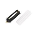 XHHDQES New 2PCS 18650 Battery Tube + 2PCS AAA Battery Holder for Flashlight Torch Lamp. 