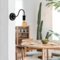 Minimalist Single Socket Vintage Loft Style Wall Sconce Light | Indoor Wall Lamp | Vintage Wall Light. 