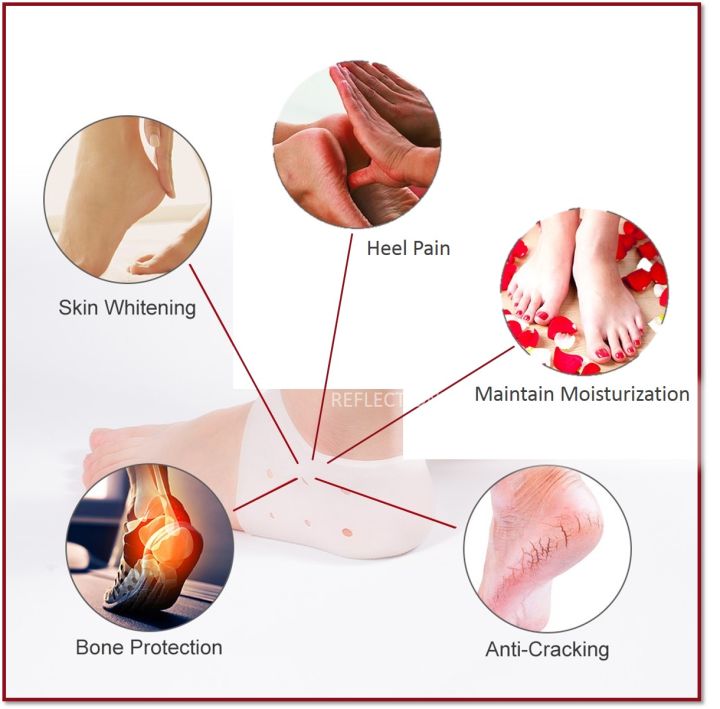 Reflectionz%20Traders-%202%20Pairs%20(4%20Pieces)%20Anti%20Crack%20Silicone%20Heel%20Pads%20&%20Honeycomb%20Forefoot%20Socks%20For%20Feet%20Skin%20Care,%20Breathable%20Gel%20Heel%20Pads%20&%20Forefoot%20Protectors%20For%20Men%20&%20Women%20-%20Image%204